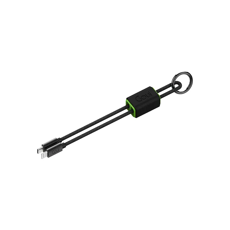 GOUI LOCK CABLE PORTE CLÉS LIGHTNING vers TYPE-C