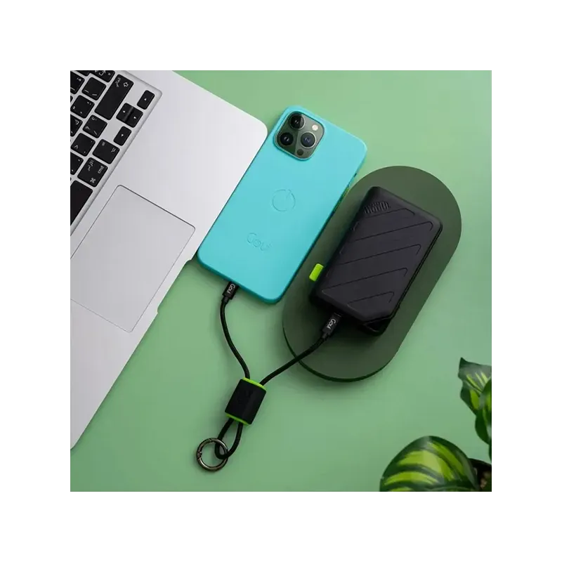 GOUI LOCK CABLE KEYCHAIN LIGHTNING to TYPE-C