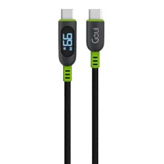 GOUI DIGITAL NUMBER CABLE TYPE C to TYPE C (1.5 m) 100W Black