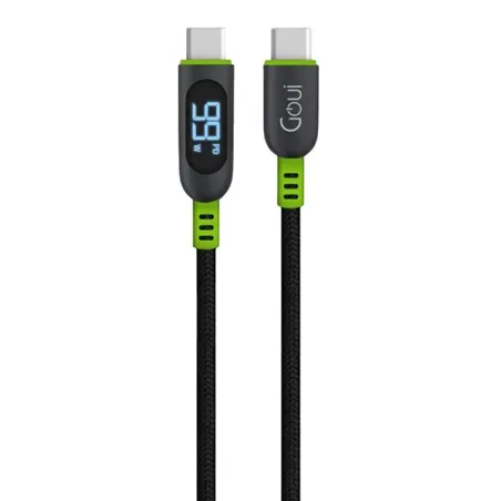 GOUI DIGITAL NUMBER CABLE TYPE C to TYPE C (1.5 m) 100W Black