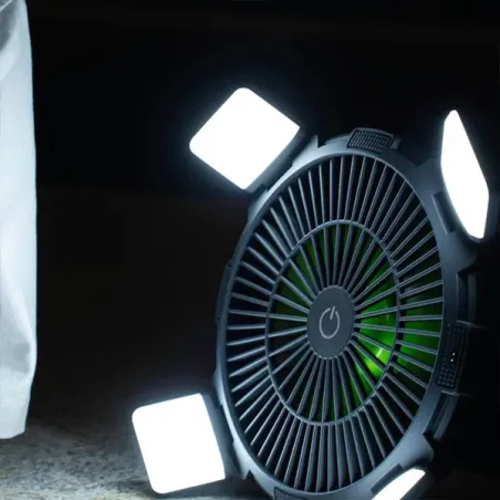 GOUI FLOW VENTILATEUR MULTIFONCTIONNEL AVEC LUMIÈRE