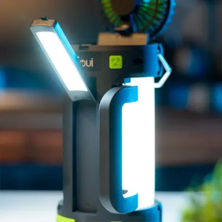 GOUI GLOW OUTDOOR CAMPING LAMP WITH FAN