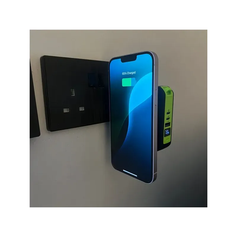 GOUI MBALA PRO POWER BANK 10000 mAh CHARGEUR SANS FIL et MURAL 20W