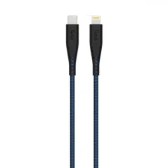 GOUI FLEX CABLE iPhone LIGHTNING to TYPE-C (1.5m) 60W Dark Blue