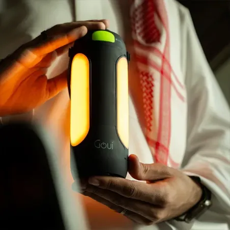 GOUI TRIO FOLDABLE AMBIENT LIGHT SPEAKER WITH BLUETOOTH AND POWER BANK
