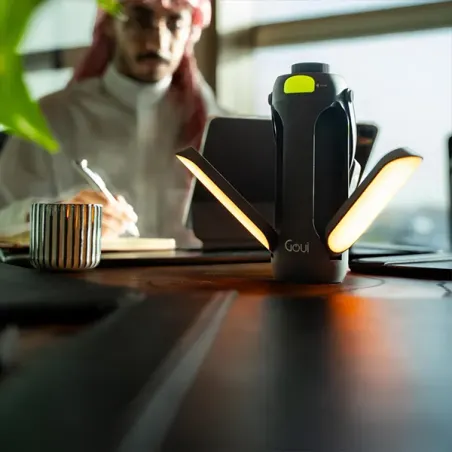 GOUI TRIO LAMPE AMBIANTE PLIABLE ENCEINTE BLUETOOTH ET POWER BANK