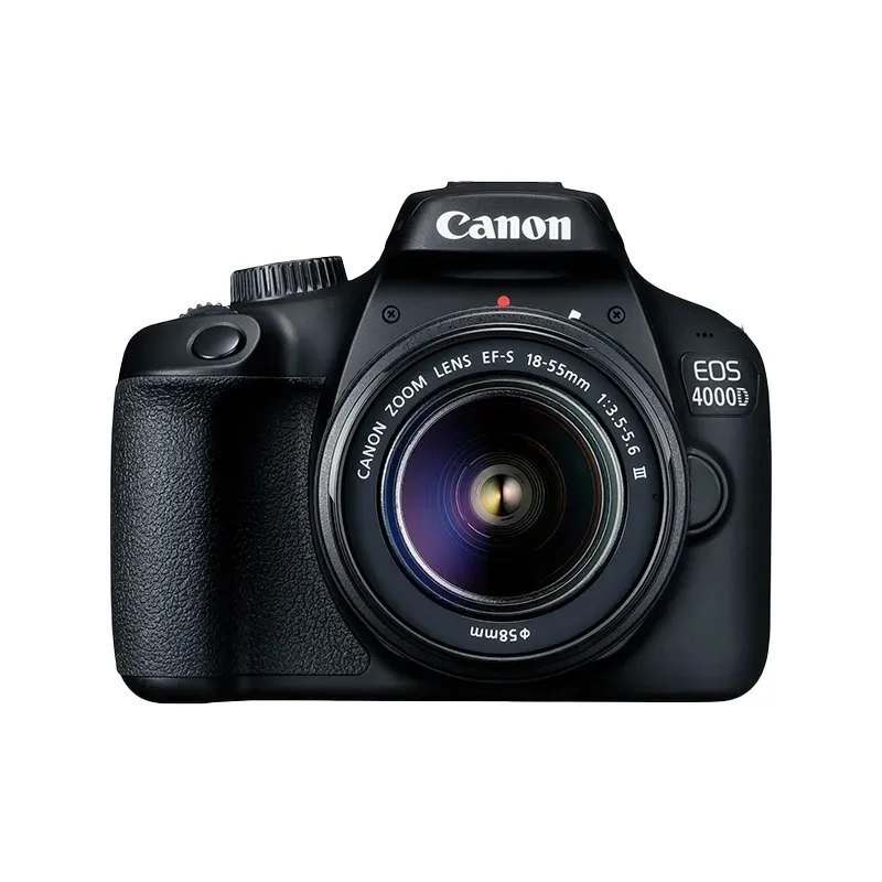 CANON EOS 4000D Noir + Objectif EF-S 18-55 mm f/3.5-5.6 III