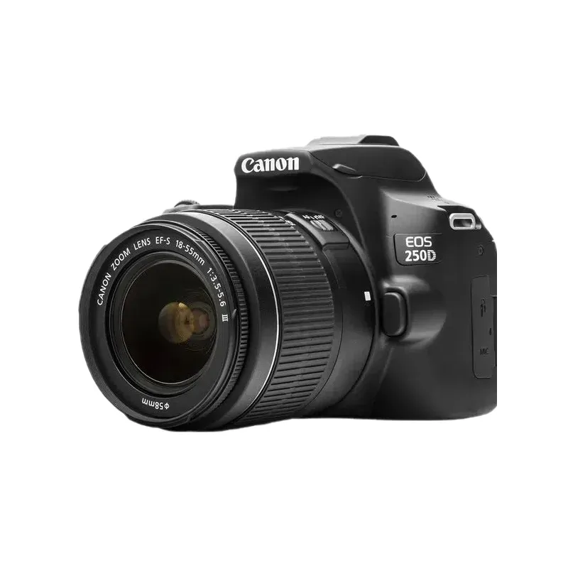 CANON EOS 250D Noir + Objectif EF-S 18-55 mm f/4-5.6 IS STM