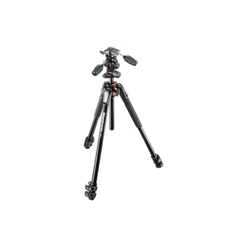 MANFROTTO MK190XPRO3-3W TRIPOD WITH PAN/TILT HEAD 3 WAYS