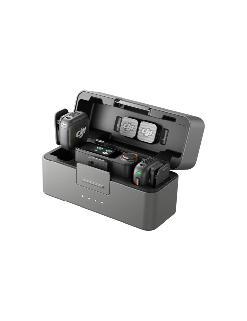 DJI MIC 3 (2 TX + 1 RX + BOITIER DE RECHARGE)