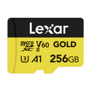 LEXAR PROFESSIONAL GOLD UHS-II microSDXC 256GB