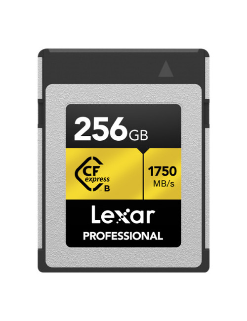 LEXAR 256GB PROFESSIONAL CFexpress TYPE B CARD GOLD SERIES