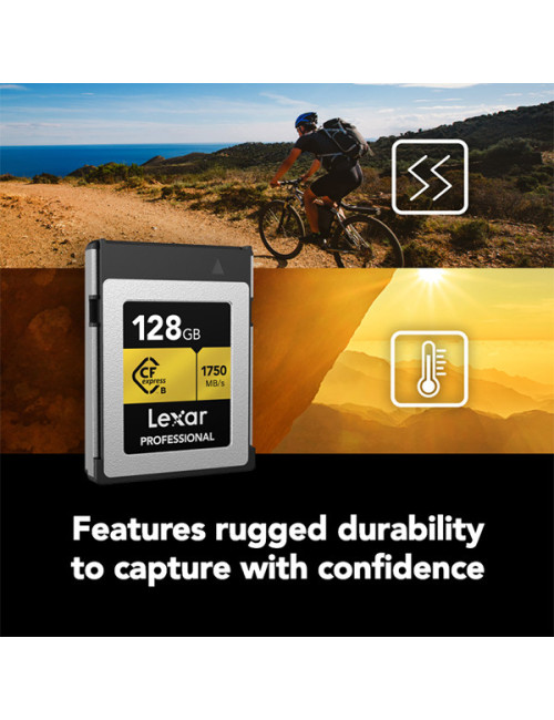 LEXAR 256GB PROFESSIONAL CFexpress TYPE B CARD GOLD SERIES