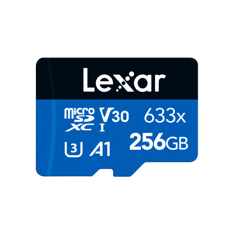 LEXAR HIGH-PERFORMANCE 633X MICROSDXC 256GB