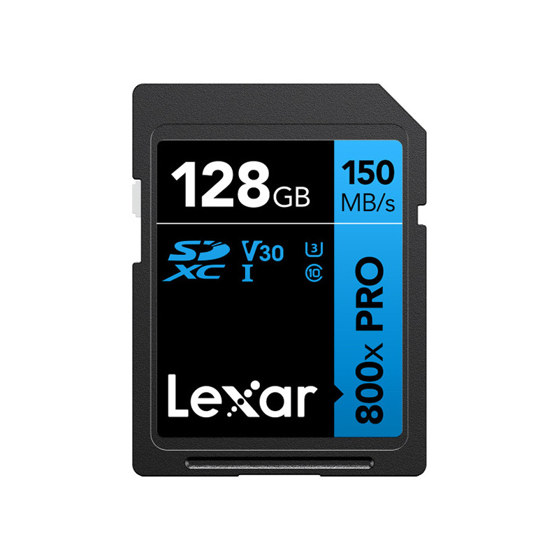 LEXAR 128GB 800X PRO HIGH PERFORMANCE BLUE Series