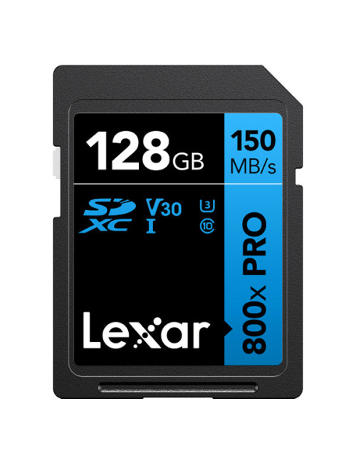 LEXAR 128GB 800X PRO HIGH PERFORMANCE BLUE Series