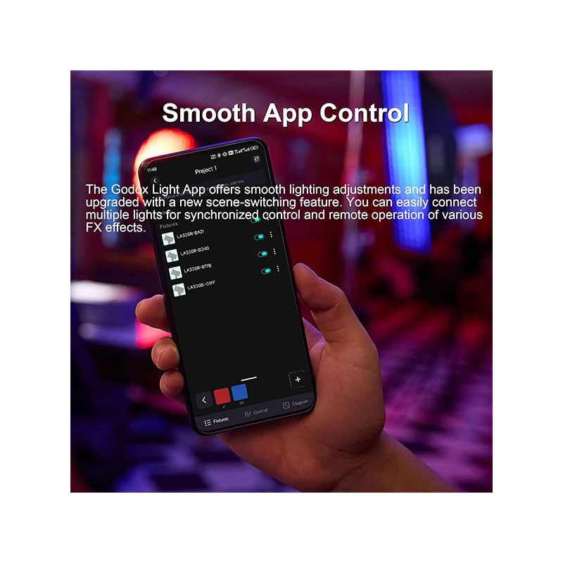 GODOX LA300Bi RGB LED FLASH MONOLIGHT