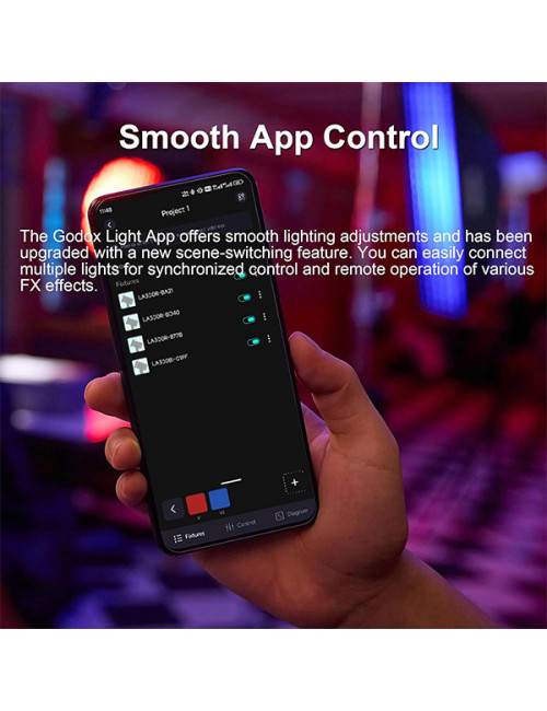 GODOX LA300Bi RGB LED FLASH MONOLIGHT