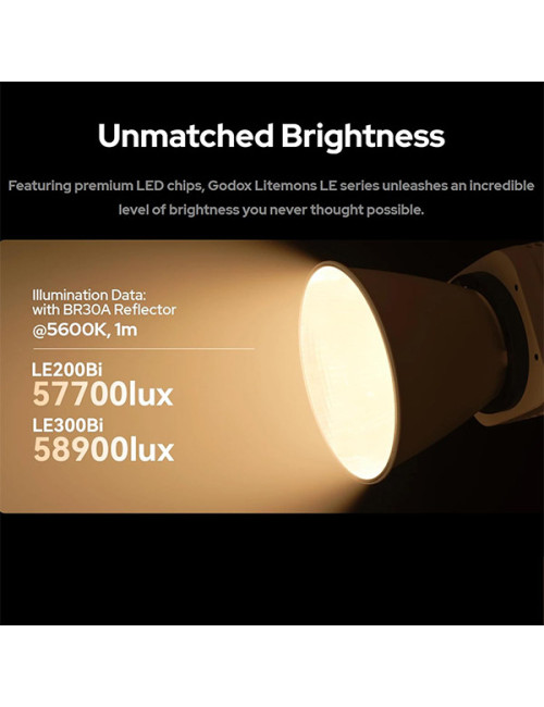 GODOX LE300Bi RGB LED FLASH MONOLIGHT