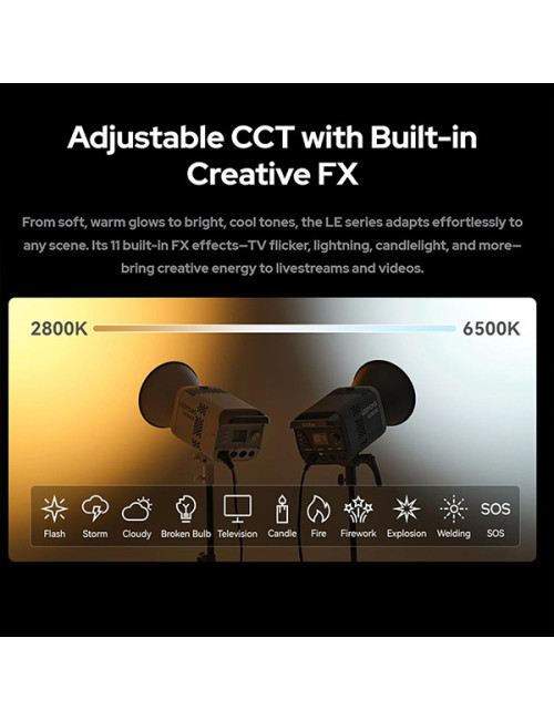 GODOX LE300Bi RGB LED FLASH MONOLIGHT