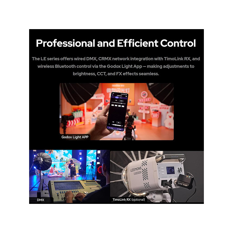 GODOX LE300Bi RGB LED FLASH MONOLIGHT