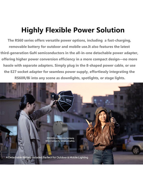 GODOX LED LIGHT FLASH RS60R 1K