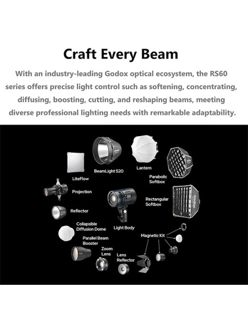 GODOX LED LIGHT FLASH RS60R 1K