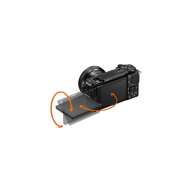 SONY ZV-E10 + OBJECTIF ZOOM 16-50 MM (ZV-E10L)