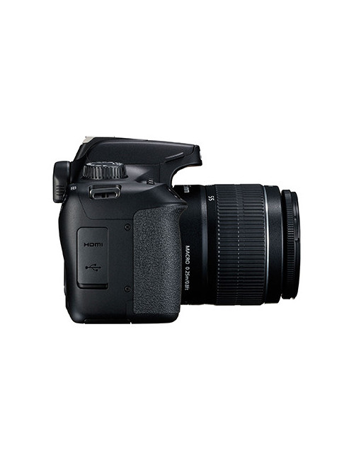 CANON EOS 4000D Noir + Objectif EF-S 18-55 mm f/3.5-5.6 III