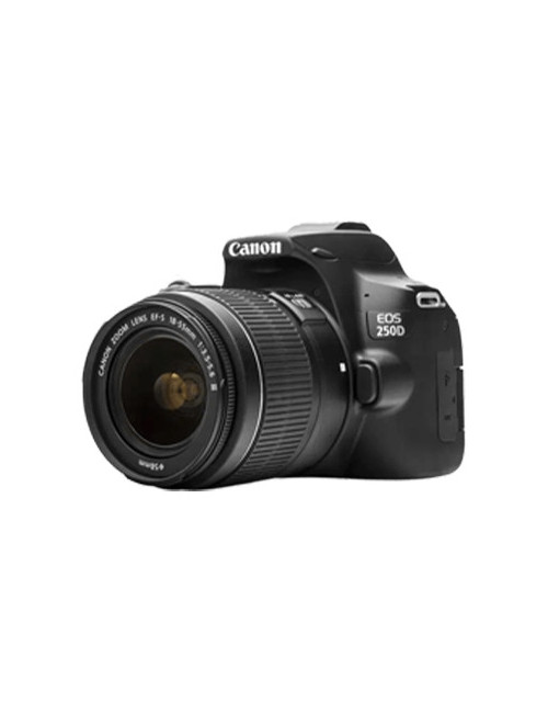 CANON EOS 250D Noir + Objectif EF-S 18-55 mm f/4-5.6 IS STM