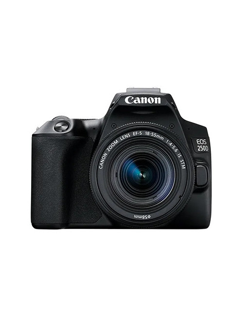 CANON EOS 250D BK + Objectif EF-S 18-55mm f/4-5.6 IS STM
