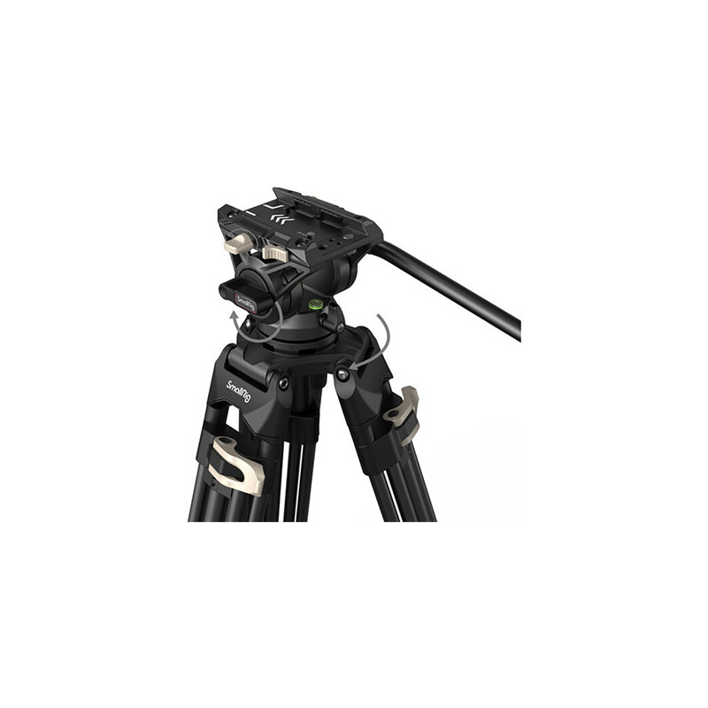 SMALLRIG AD-01 HEAVY-DUTY TRIPOD avec ROTULE FLUIDE