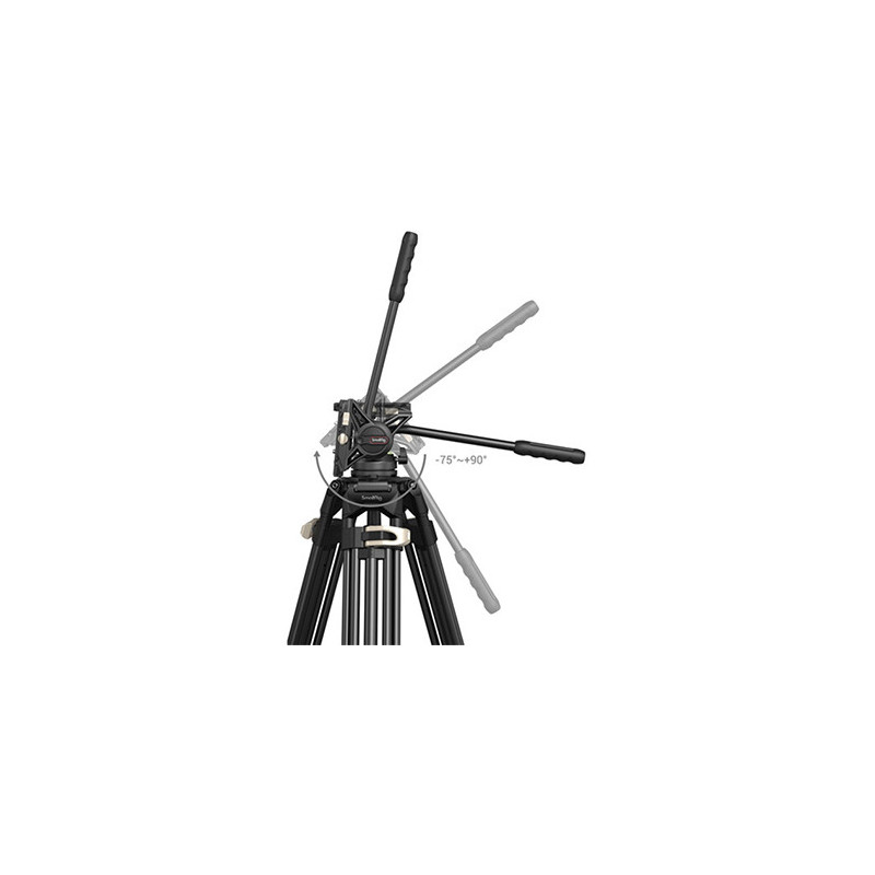 SMALLRIG AD-01 HEAVY-DUTY TRIPOD avec ROTULE FLUIDE
