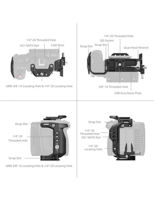 SMALLRIG CAGE PROTEGE CAMERA CANON EOS C50