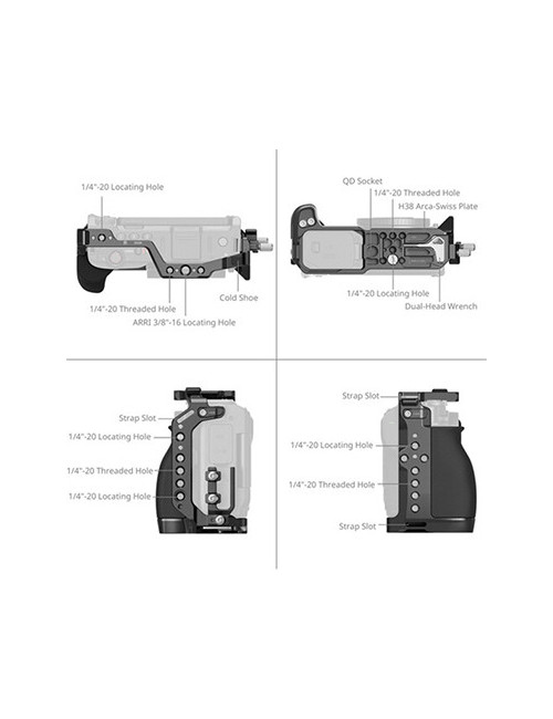 SMALLRIG CAGE PROTEGE CAMERA NIKON ZR KIT 5468