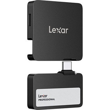 LEXAR 2TB PROFESSIONAL Go PORTABLE SSD avec HUB