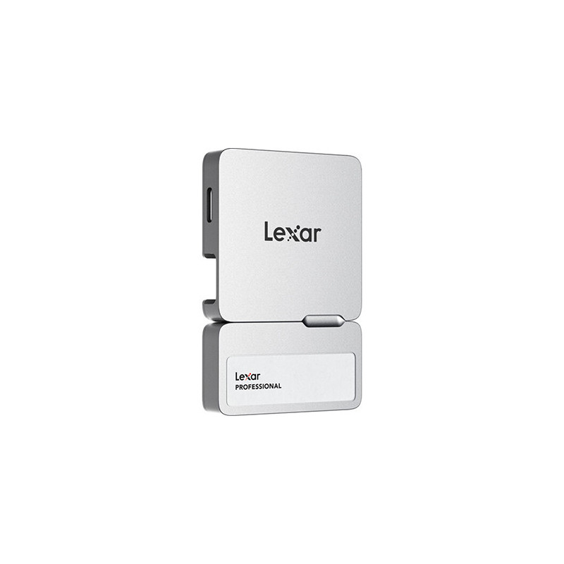 LEXAR 2TB PROFESSIONAL Go PORTABLE SSD avec HUB Gris