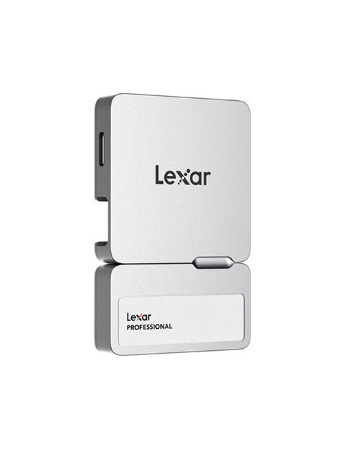 LEXAR 2TB PROFESSIONAL Go PORTABLE SSD avec HUB Gris