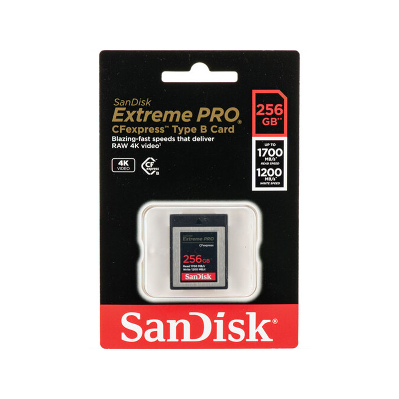 SANDISK 256GB EXTREME PRO CFEXPRESS TYPE B