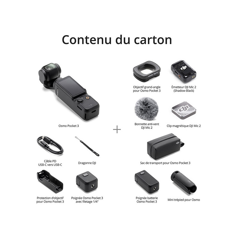 DJI OSMO POCKET 3 CREATOR COMBO
