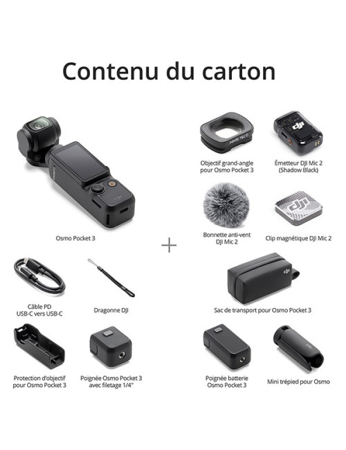 DJI OSMO POCKET 3 CREATOR COMBO