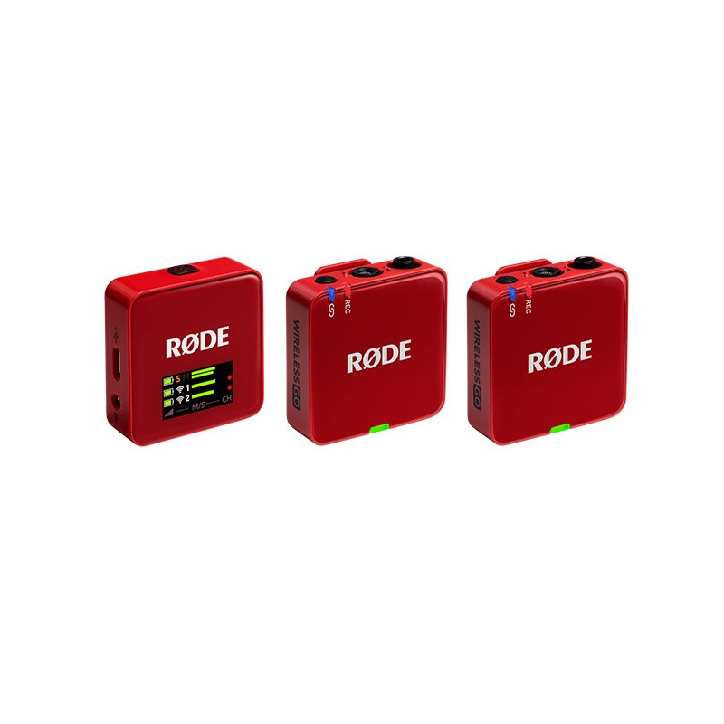 RODE WIRELESS GO III Rouge