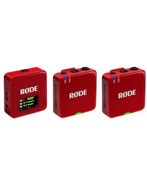 RODE WIRELESS GO III Rouge