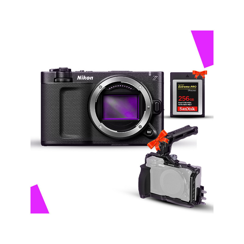 NIKON ZR + SMALLRIG CAGE PROTEGE 5647 + SANDISK 256GB CFEXPRESS TYPE B