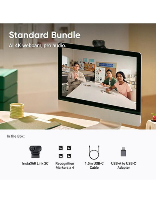 INSTA360 LINK 2C PRO - NOIR GRAPHITE