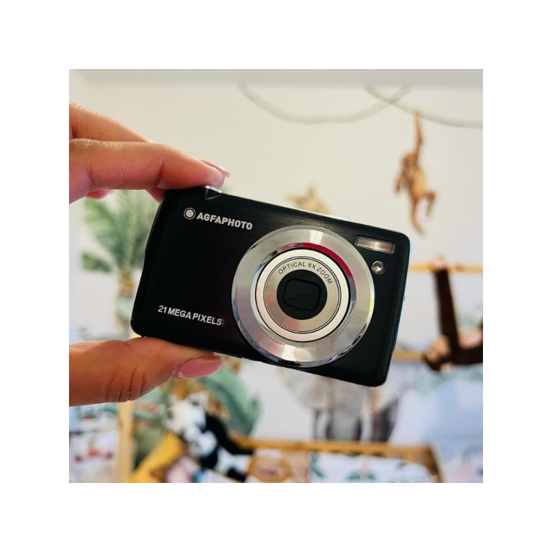 AGFAPHOTO APPAREIL PHOTO NUMÉRIQUE DC8200 NOIR + ÉTUI + SD 16G