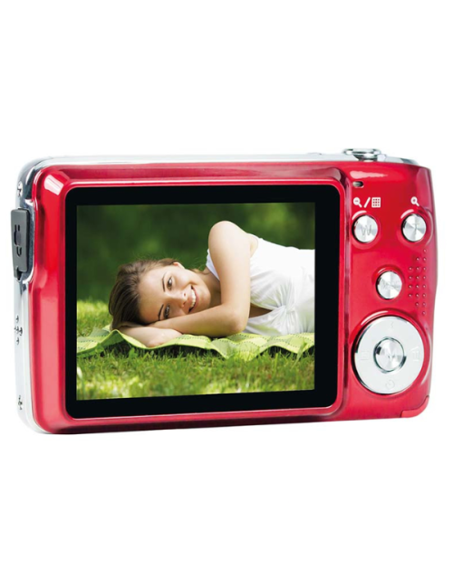 AGFAPHOTO APPAREIL PHOTO NUMÉRIQUE DC8200 ROUGE + ÉTUI + SD 16G