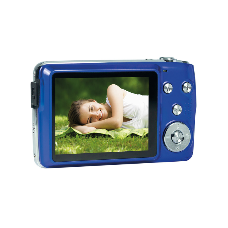 AGFAPHOTO APPAREIL PHOTO NUMÉRIQUE DC8200 BLEU + ÉTUI + SD 16G