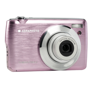 AGFAPHOTO APPAREIL PHOTO NUMÉRIQUE DC8200 ROSE + ÉTUI + SD 16G
