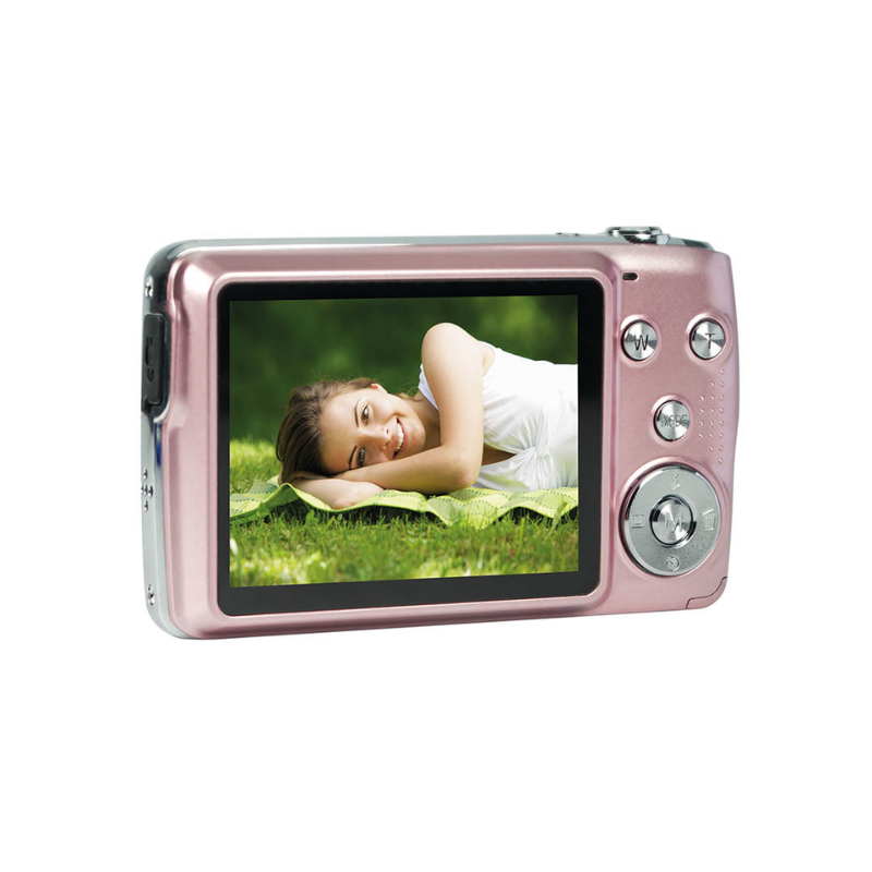 AGFAPHOTO APPAREIL PHOTO NUMÉRIQUE DC8200 ROSE + ÉTUI + SD 16G